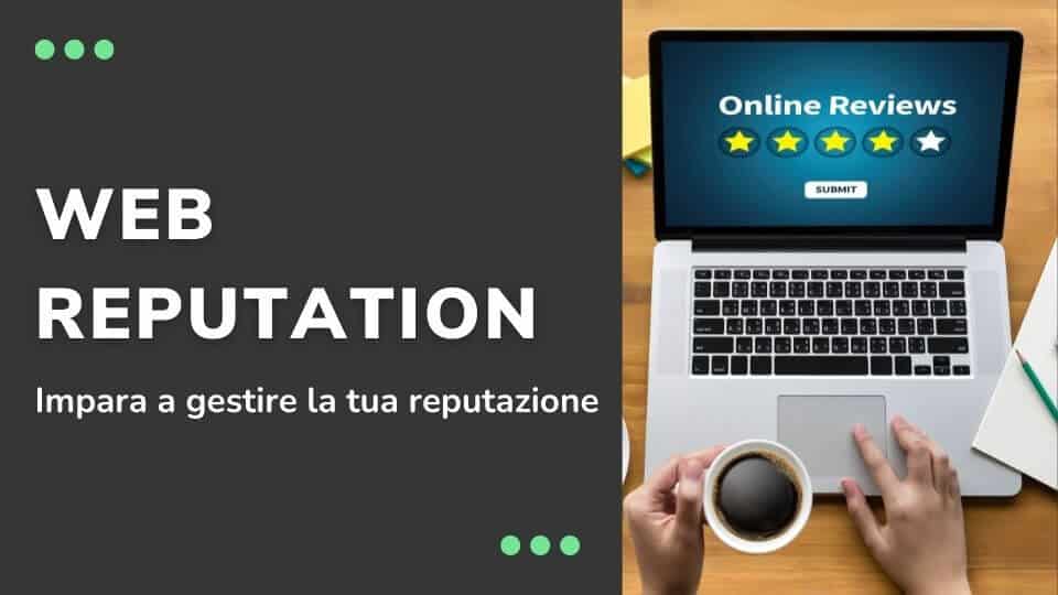 corso online web reputation