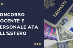 concorso docente e personale ata estero