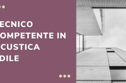 corso tecnico acustica edile