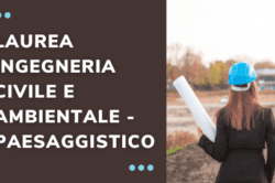 laurea ingegneria civile e ambientale curriculum paesaggistico