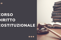 corso diritto costituzionale