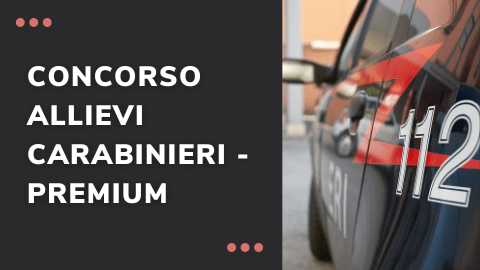 concorso allievi carabinieri premium