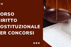 diritto costituzionale per concorsi