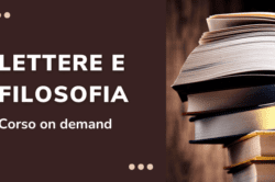 corso online lettere filosofia