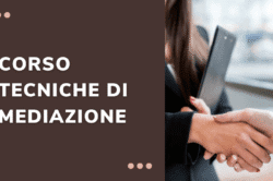 corso tecniche di mediazione