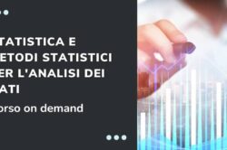 corso online Statistica e metodi statistici per l'analisi dei dati