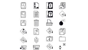 Le icone leggendarie di Susan Kare - storia e curiosità dal primo Macintosh