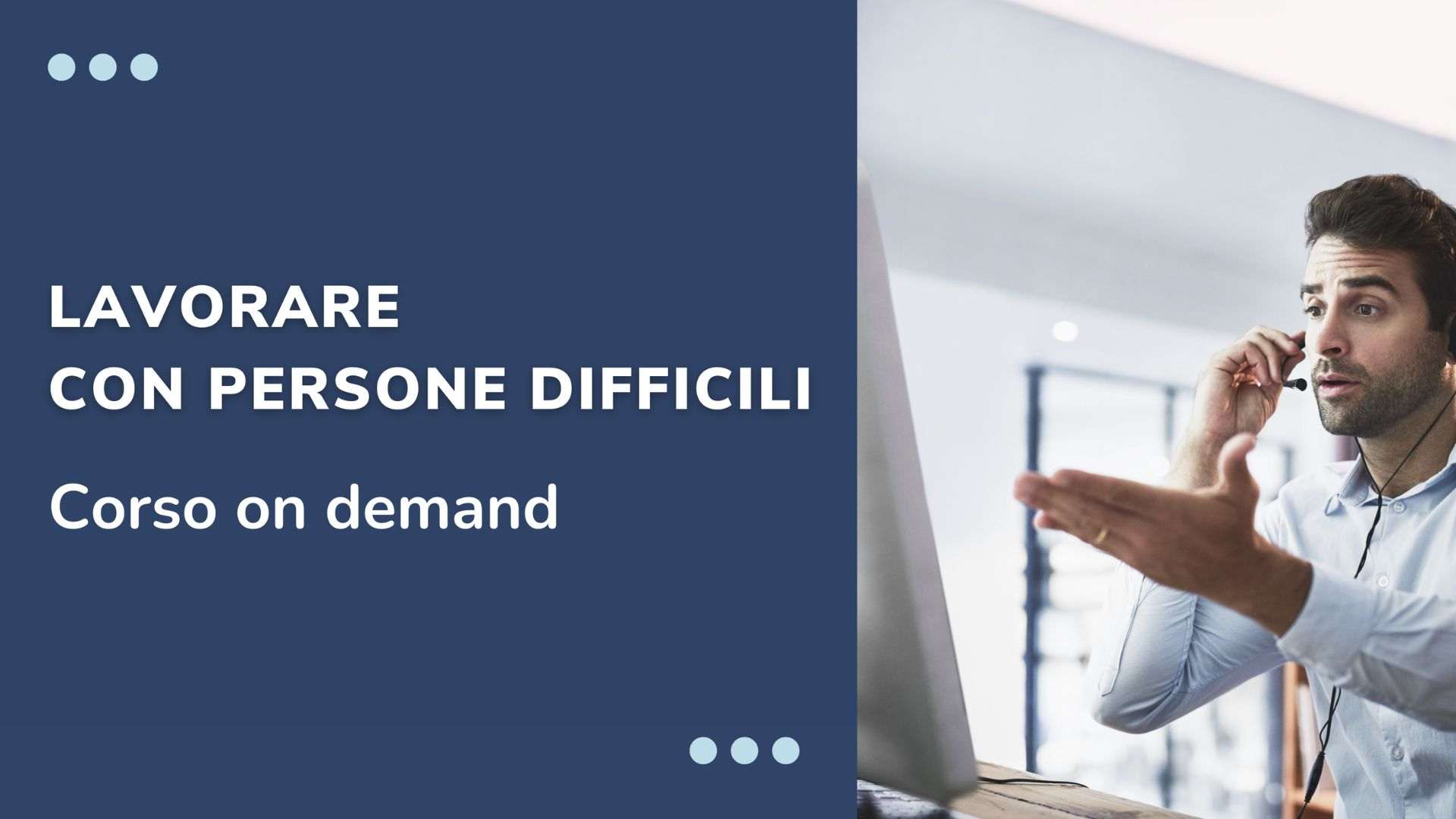 corso online lavorare con persone difficili
