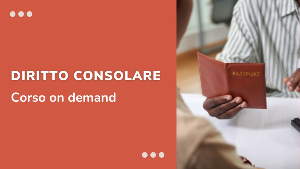 corso online diritto consolare
